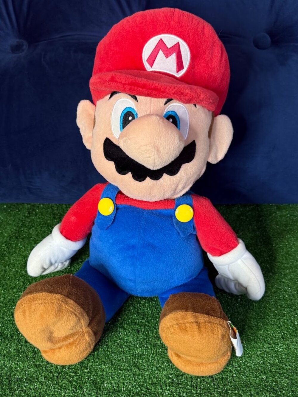 Official Nintendo Super Mario Bros Jumbo Plush 24" Stuffed Toy w/Secret Pocket